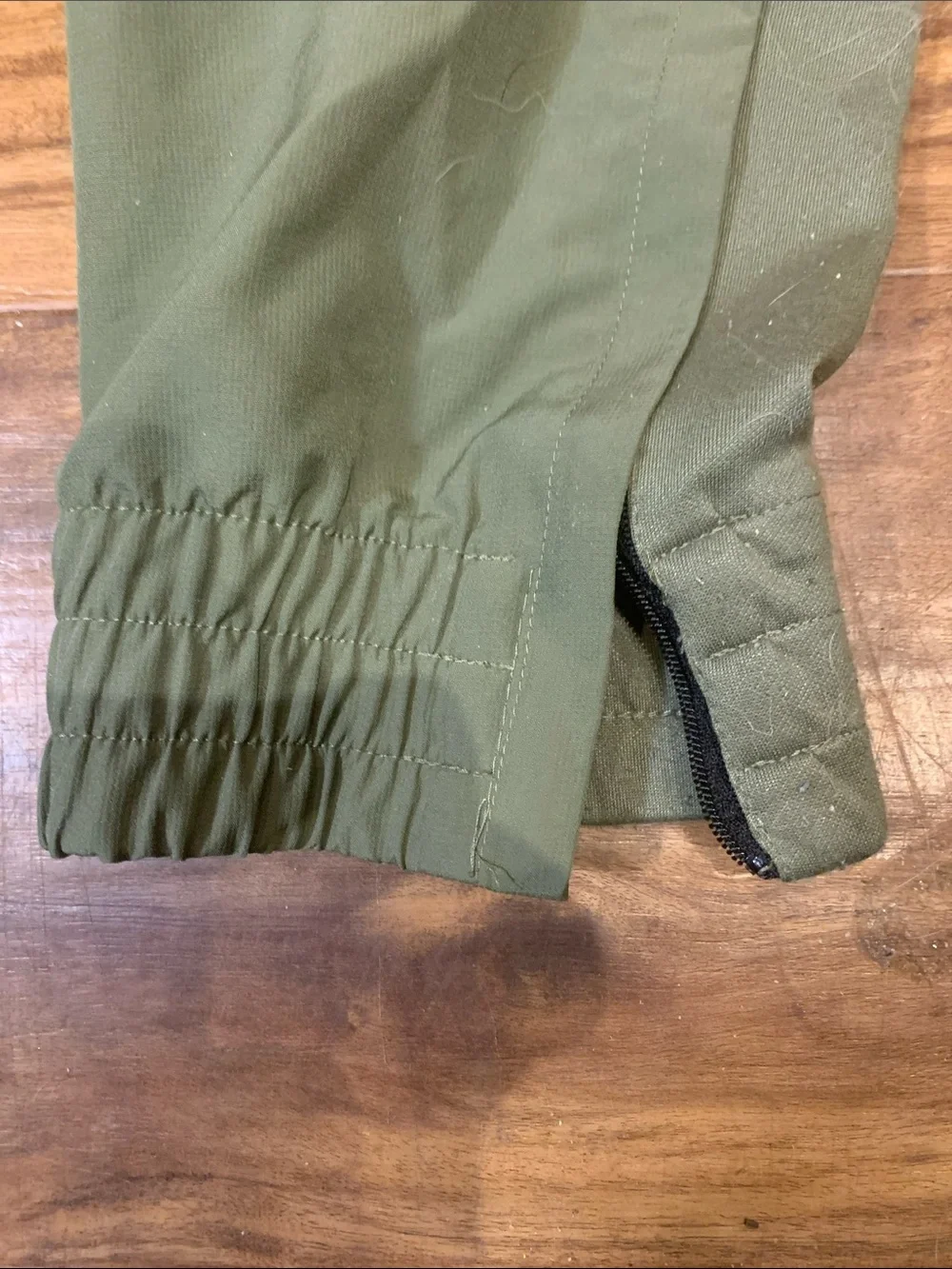 adidas Green Track Pants with Black Stripes - Picture 7 of 9